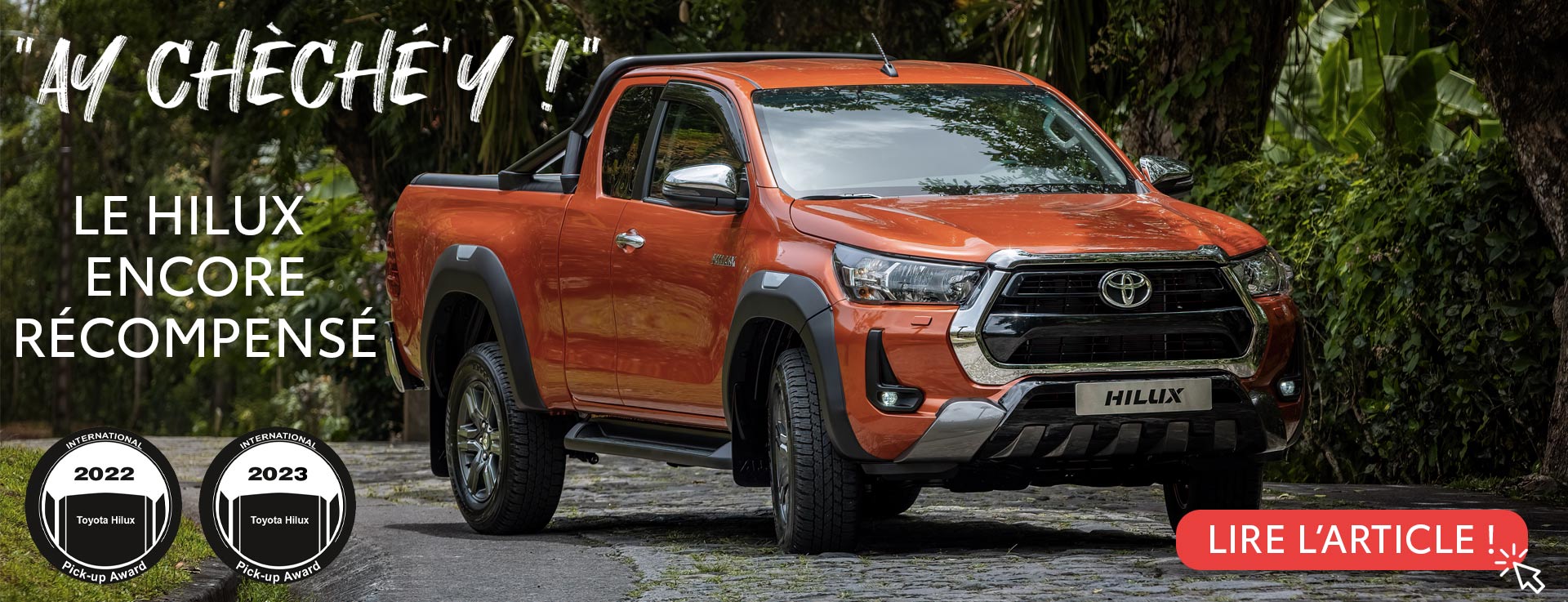 Toyota Hilux - Pickup de l’année - Encore !